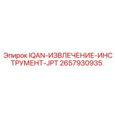 2657930935 IQAN-ИЗВЛЕЧЕНИЕ-ИНСТРУМЕНТ-JPT Epiroc