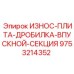 Впускная износостойкая плита для дробилок Epiroc артикул 9753214352