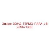 6239571300 ЗОНД-ТЕРМО-ПАРА-J Epiroc