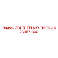 6239571300 ЗОНД-ТЕРМО-ПАРА-J Epiroc