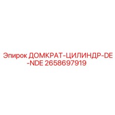 2658697919 ДОМКРАТ-ЦИЛИНДР-DE-NDE Эпирок