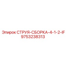 9753238313 СТРУЯ-СБОРКА-4-1-2-IF Epiroc