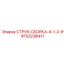 9753238411 СТРУЯ-СБОРКА-4-1-2-IF Epiroc