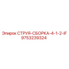 9753239324 СТРУЯ-СБОРКА-4-1-2-IF Epiroc