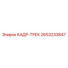 2653233847 КАДР-ТРЕК Epiroc