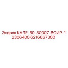 6216667300 КАЛЕ-50-30007-ВОИР-12306400 Epiroc