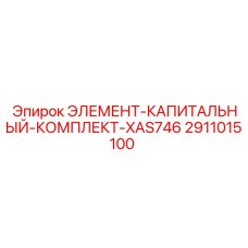 2911015100 ЭЛЕМЕНТ-КАПИТАЛЬНЫЙ-КОМПЛЕКТ-XAS746 Epiroc