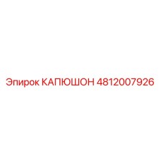 4812007926 КАПЮШОН Epiroc