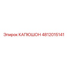 4812015141 КАПЮШОН Epiroc