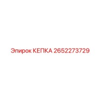 2652273729 КЕПКА Epiroc