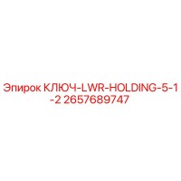 2657689747 КЛЮЧ-LWR-HOLDING-5-1-2 Epiroc