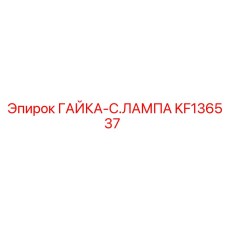 KF136537 ГАЙКА-C.ЛАМПА Epiroc