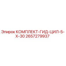 Оригинальный ремкомплект гидравлического цилиндра 5x30 Epiroc артикул 2657279937