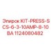 1124080482 KIT-PRESS-SCS-6-3-10AMP-8-10BA Epiroc