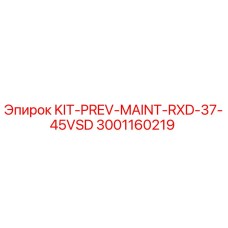 3001160219 KIT-PREV-MAINT-RXD-37-45VSD Epiroc