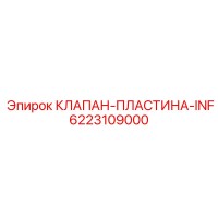 6223109000 КЛАПАН-ПЛАСТИНА-INF Epiroc