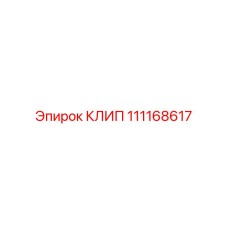 111168617 КЛИП Epiroc