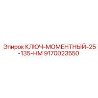 9170023550 КЛЮЧ-МОМЕНТНЫЙ-25-135-НМ Epiroc