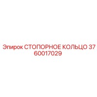 3760017029 СТОПОРНОЕ КОЛЬЦО Epiroc