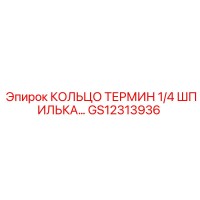 GS12313936 КОЛЬЦО ТЕРМИН 1/4 ШПИЛЬКА Epiroc