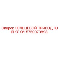5750070898 КОЛЬЦЕВОЙ ПРИВОДНОЙ КЛЮЧ Epiroc