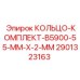 2901323163 КОЛЬЦО-КОМПЛЕКТ-B5900-55-MM-X-2-MM Epiroc