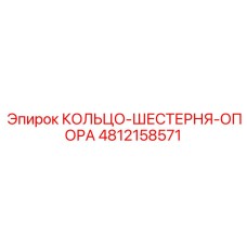 4812158571 КОЛЬЦО-ШЕСТЕРНЯ-ОПОРА Epiroc