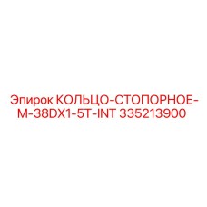 335213900 КОЛЬЦО-СТОПОРНОЕ-M-38DX1-5T-INT Epiroc