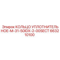 663210100 КОЛЬЦО УПЛОТНИТЕЛЬНОЕ-M-31-50IDX-2-00SECT Epiroc