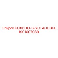 1901007089 КОЛЬЦО-В-УСТАНОВКЕ Epiroc