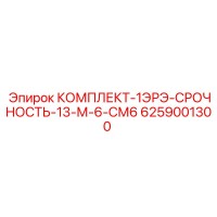 6259001300 КОМПЛЕКТ-1ЭРЭ-СРОЧНОСТЬ-13-М-6-СМ6 Epiroc