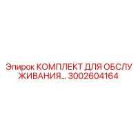 3002604164 КОМПЛЕКТ ДЛЯ ОБСЛУЖИВАНИЯ Epiroc