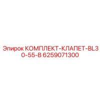 6259071300 КОМПЛЕКТ-КЛАПЕТ-BL30-55-B Epiroc