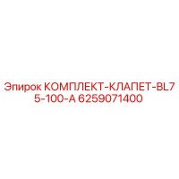 6259071400 КОМПЛЕКТ-КЛАПЕТ-BL75-100-A (Epiroc)