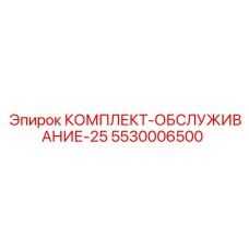 5530006500 КОМПЛЕКТ-ОБСЛУЖИВАНИЕ-25 Epiroc