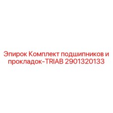 Подшипниковый комплект для редукторов буровых установок TRIAB