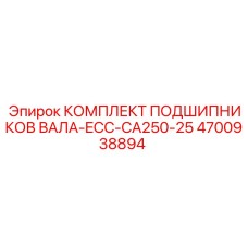 4700938894 КОМПЛЕКТ ПОДШИПНИКОВ ВАЛА-ECC-CA250-25 | Epiroc