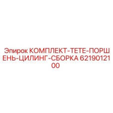 6219012100 КОМПЛЕКТ-TETE-ПОРШЕНЬ-ЦИЛИНГ-СБОРКА Epiroc