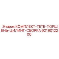 6219012200 КОМПЛЕКТ-TETE-ПОРШЕНЬ-ЦИЛИНГ-СБОРКА Epiroc