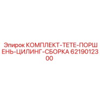 6219012300 КОМПЛЕКТ-TETE-ПОРШЕНЬ-ЦИЛИНГ-СБОРКА Epiroc