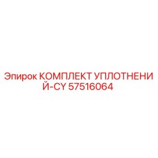 57516064 КОМПЛЕКТ УПЛОТНЕНИЙ-CY Epiroc