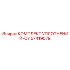 57419079 КОМПЛЕКТ УПЛОТНЕНИЙ-CY Epiroc