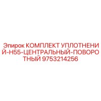 9753214256 КОМПЛЕКТ УПЛОТНЕНИЙ-H55-ЦЕНТРАЛЬНЫЙ-ПОВОРОТНЫЙ Epiroc