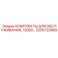 2205722869 КОМПЛЕКТЫ ДЛЯ ОБСЛУЖИВАНИЯ, 12000… Epiroc