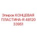 4812033951 КОНЦЕВАЯ ПЛАСТИНА-R Epiroc