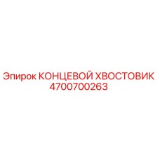 4700700263 КОНЦЕВОЙ ХВОСТОВИК Epiroc