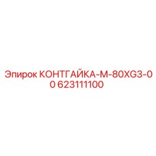 623111100 КОНТГАЙКА-M-80XG3-00 от Epiroc
