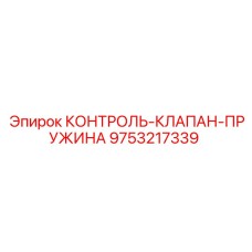 9753217339 КОНТРОЛЬ-КЛАПАН-ПРУЖИНА Epiroc