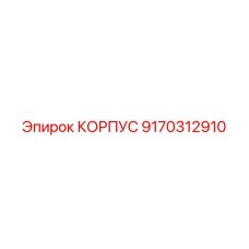 9170312910 КОРПУС Epiroc