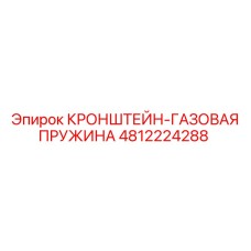 4812224288 КРОНШТЕЙН-ГАЗОВАЯ ПРУЖИНА Epiroc